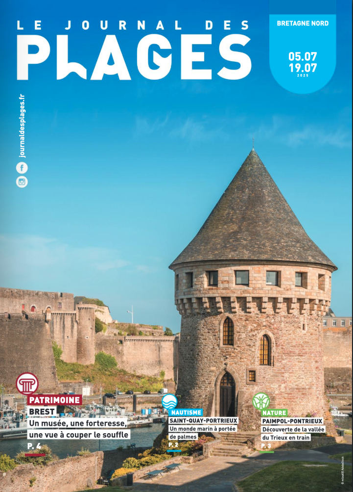 Couverture du Journal des Plages Bretagne Nord 3 au 17 août