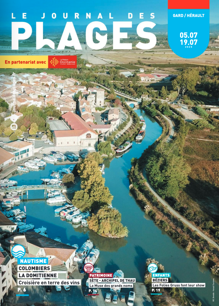 Couverture du Journal des Plages Gard / Hérault 3 au 17 août