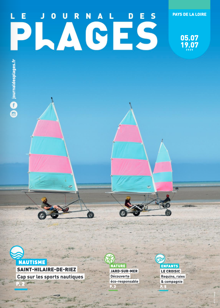 Couverture du Journal des Plages Pays de la loire 3 au 17 août
