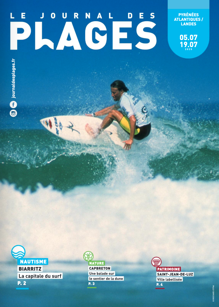 Couverture du Journal des Plages Pyrénées Atlantiques Landes 3 au 17 août