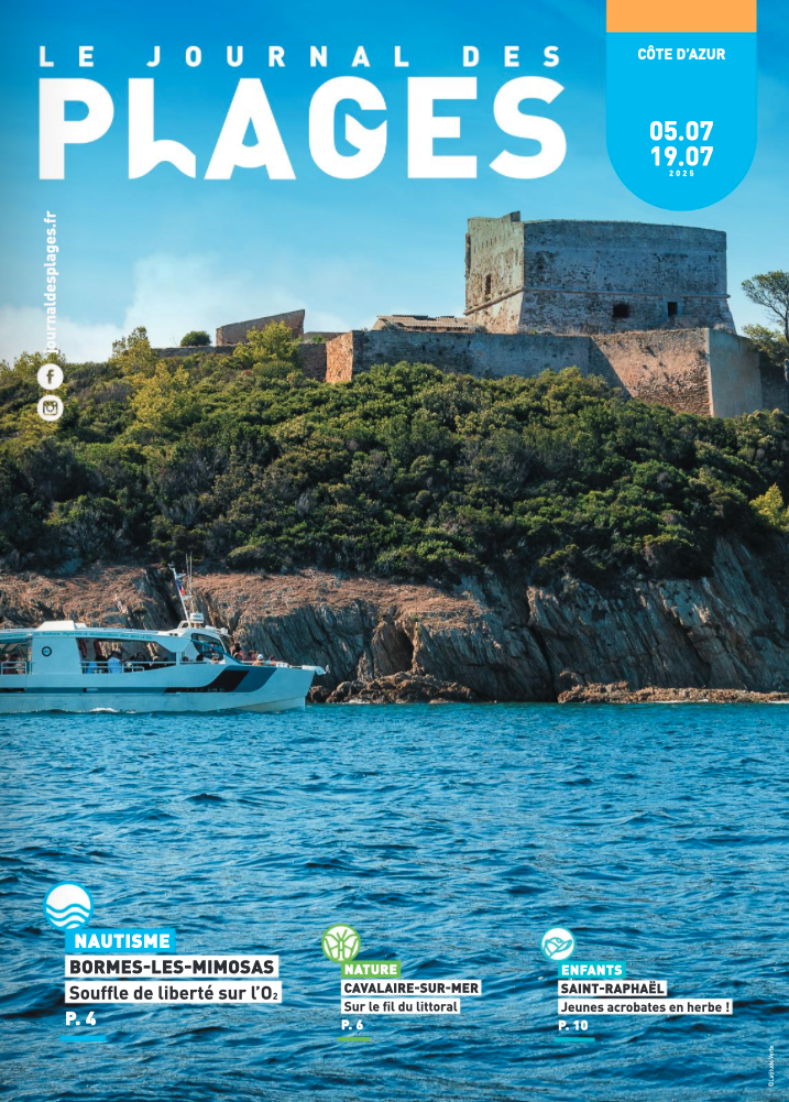 Couverture du Journal des Plages Côte d'Aur 3 au 17 août