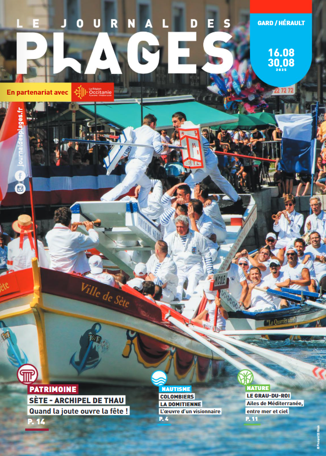 Couverture du Journal des Plages Gard / Hérault 3 au 17 août