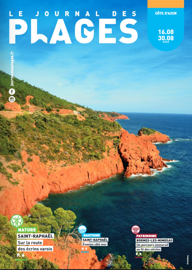 Couverture du Journal des Plages Côte d'Aur 3 au 17 août