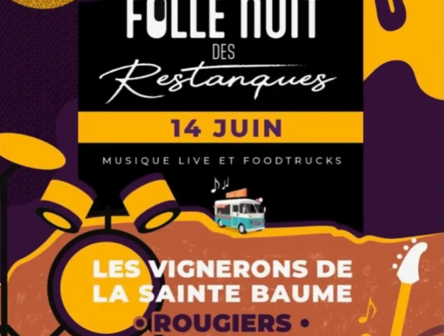 Folle nuit des Restanques : dégustation et animations