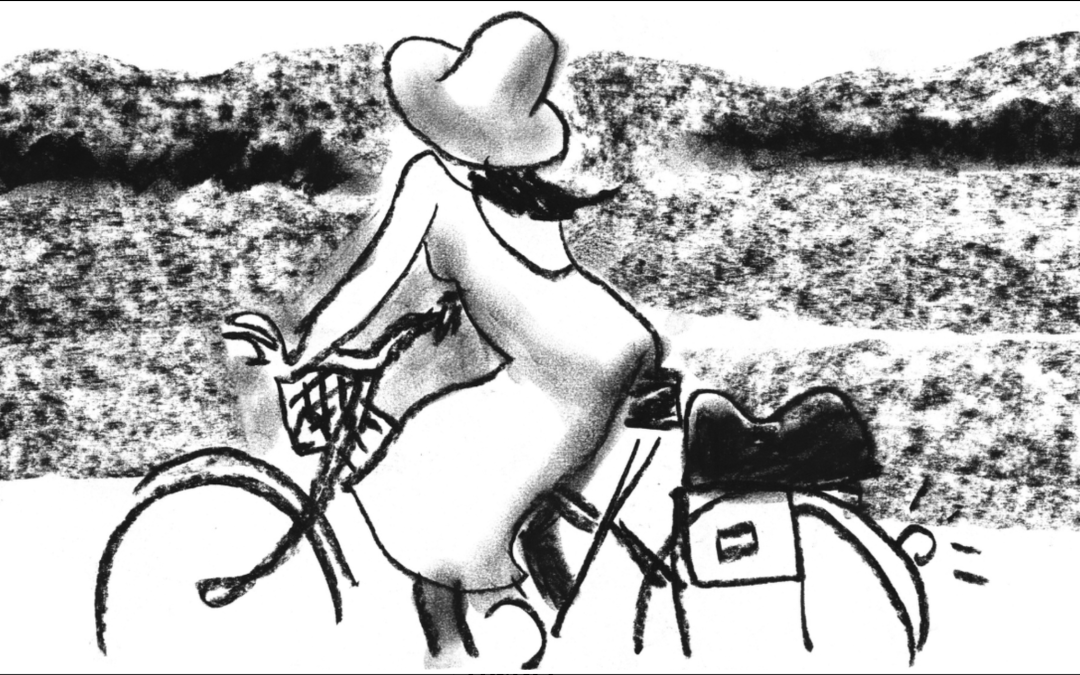 La Grande balade à bicyclette, happening poétique et radiophonique