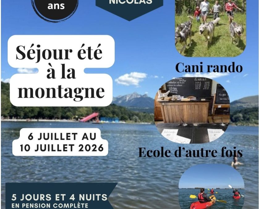 Séjour été à la montagne