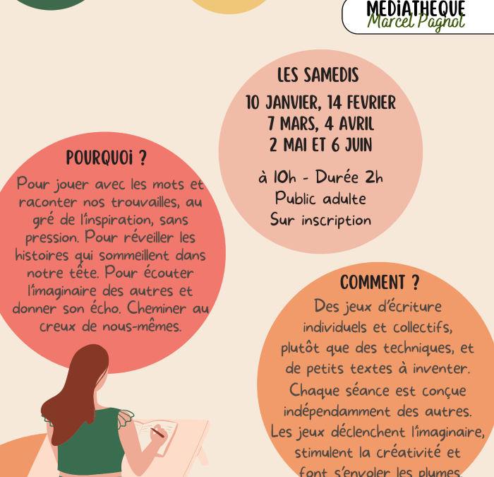 Atelier d&rsquo;écriture