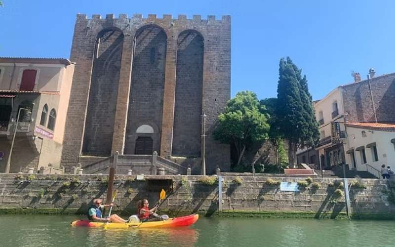 Visite du centre historique en canoë