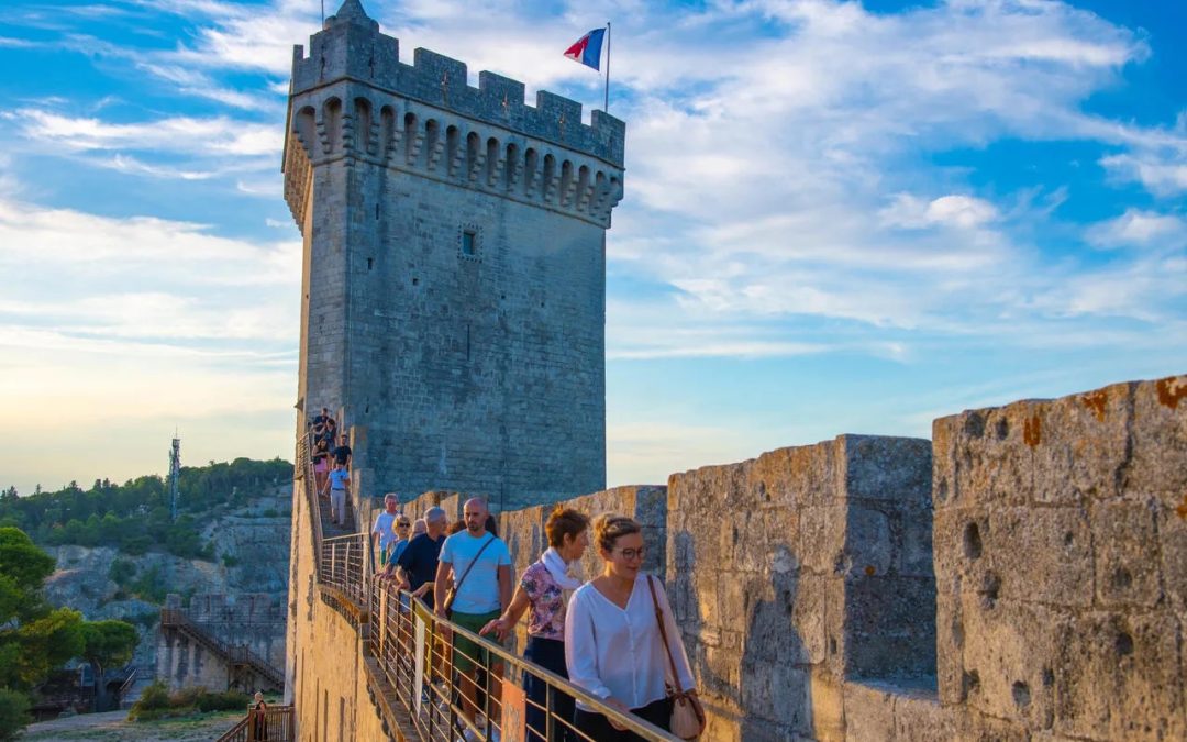 Apéro-panorama à la Forteresse de Beaucaire