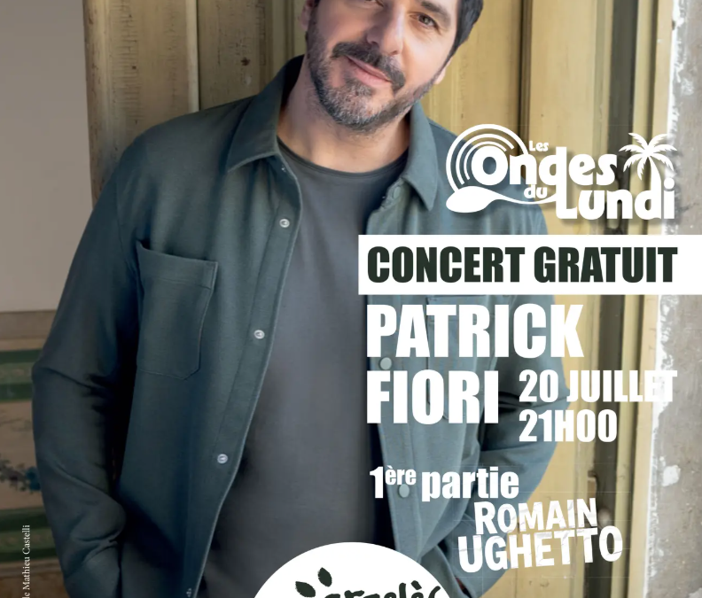 Concert de Patrick Fiori
