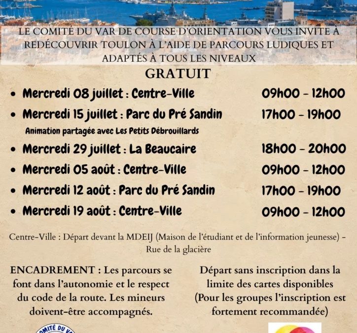 Course d’orientation – Qu’il est beau mon quartier !