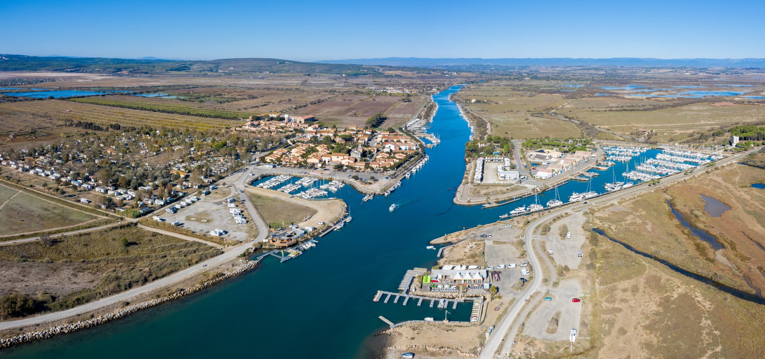 Aude, Les Cabanes de Fleury, Département Hérault