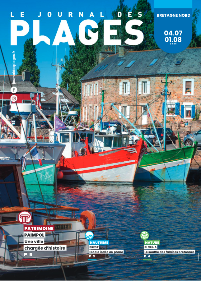 Couverture du Journal des Plages Bretagne Nord 3 au 17 août