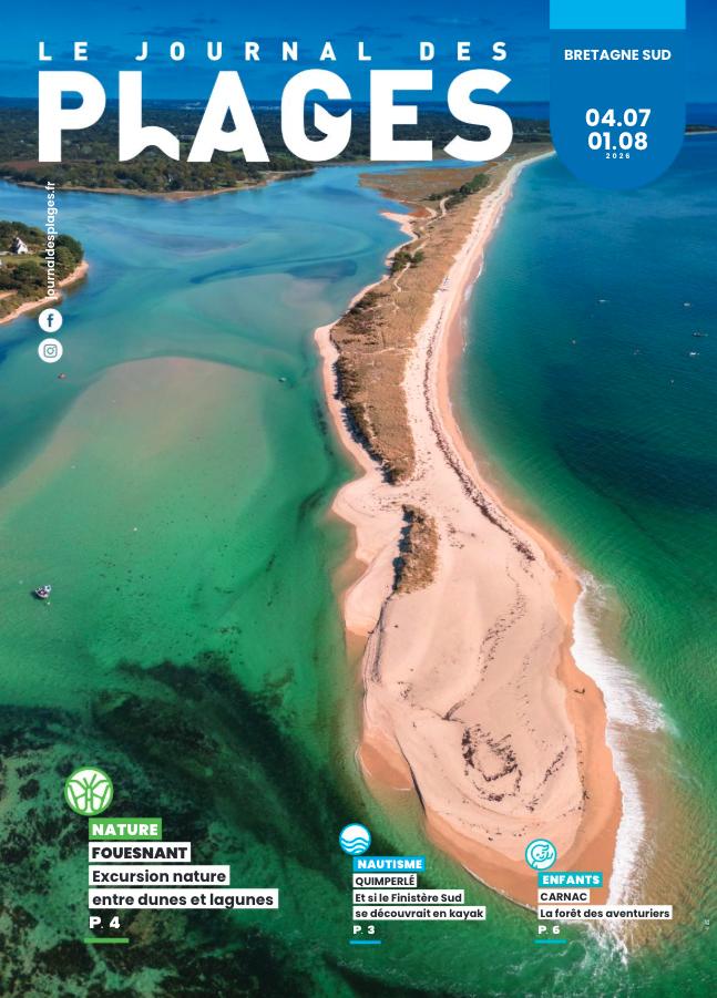 Couverture du Journal des Plages Bretagne Sud 3 au 17 août