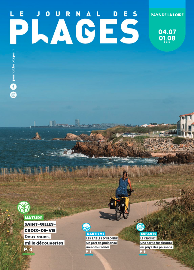 Couverture du Journal des Plages Pays de la loire 3 au 17 août
