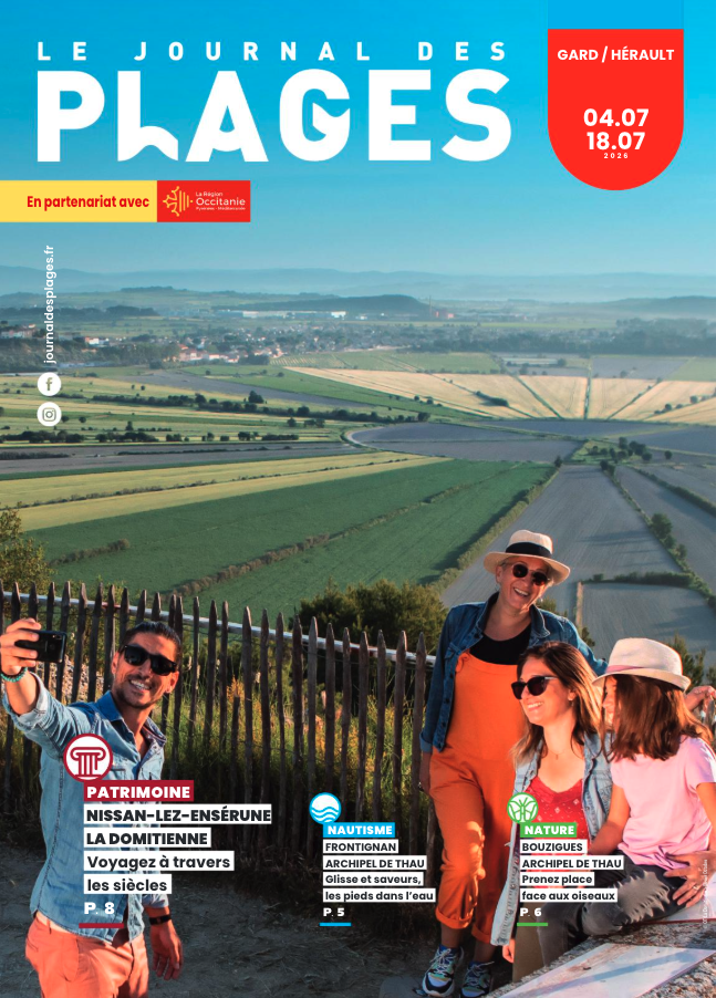 Couverture du Journal des Plages Gard / Hérault 3 au 17 août