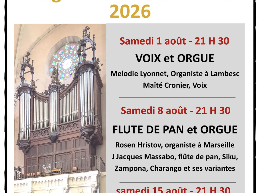 Festival Orgues & Cinéma – Flûte de pan et orgue