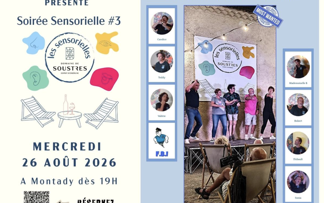 Soirée sensorielle – Théâtre d’improvisation