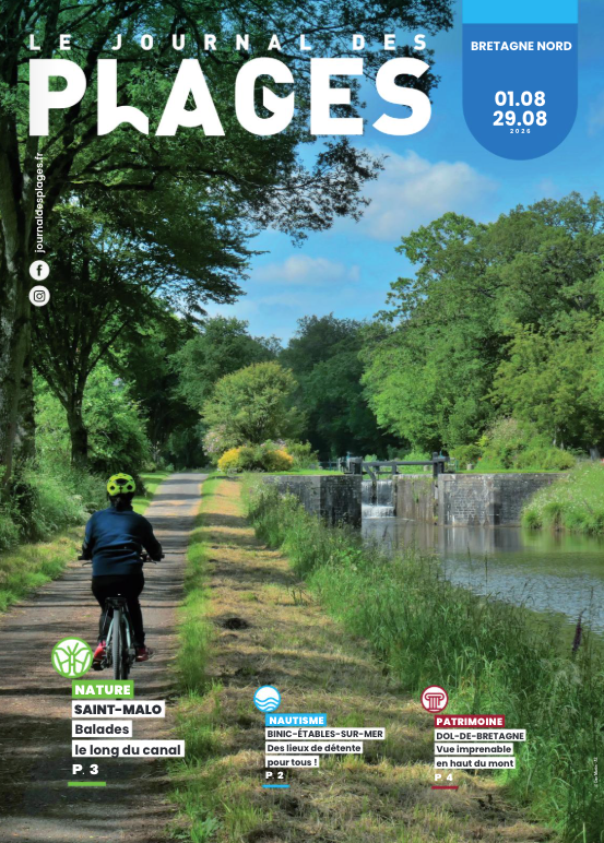 Couverture du Journal des Plages Bretagne Nord 3 au 17 août