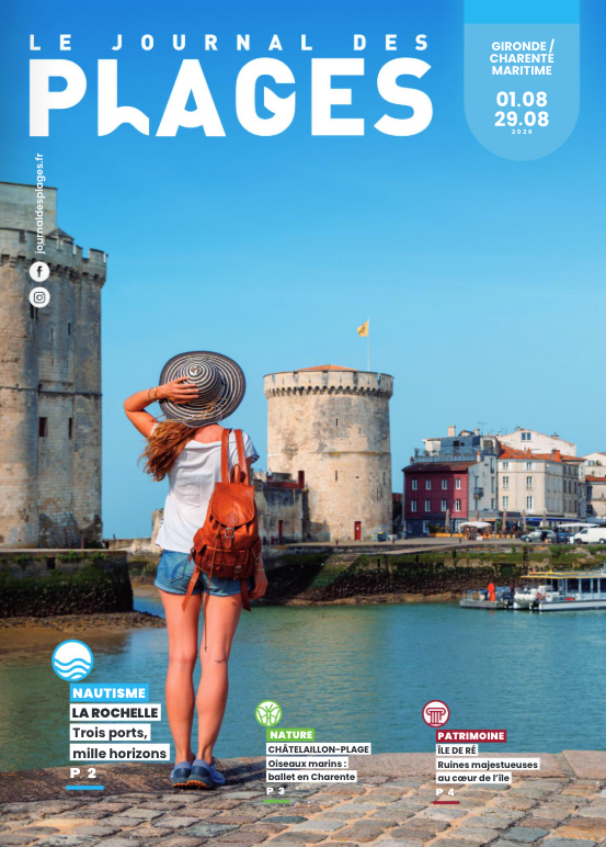 Couverture du Journal des Plages GIRONDE / CHARENTE MARITIME 3 au 17 août