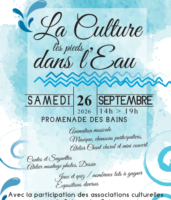 La Culture les pieds dans l’eau